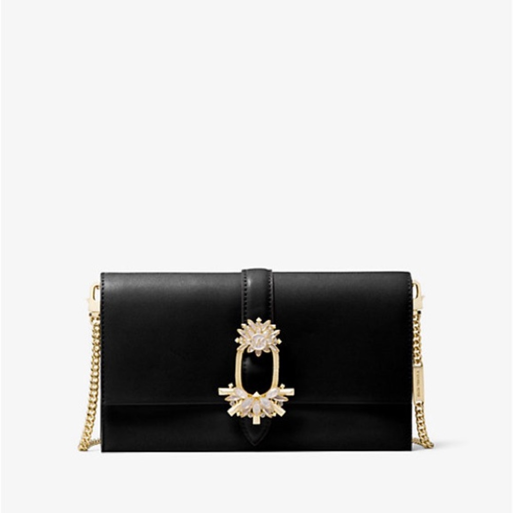 Michael Kors Cece Large Leather Convertible Crossbody Bag